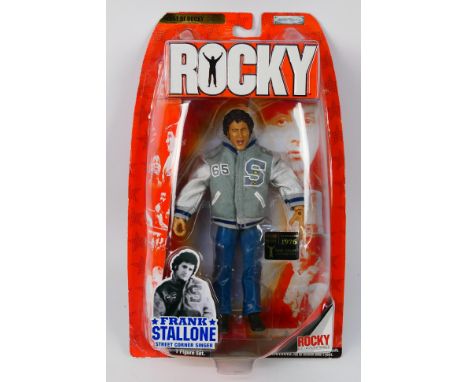 Jakks Pacific - Rocky - A Jakks Pacific unopened blister pack of Frank Sallone: Street Corner Singer(79013) from the Rocky Co