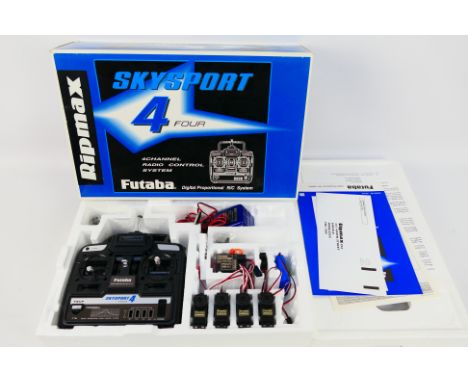 Futuba - A boxed Futuba 4VF-FM35 Skysport 4 Digital Proportional 4 Channel RC system. The item appears to be in Mint unused c