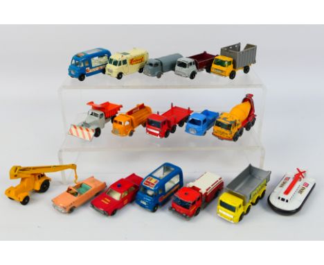 Matchbox - An unboxed collection of 17 Matchbox Regular Wheels and Matchbox Superfast diecast model vehicles. Lot includes Ma