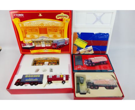 Corgi - A 1/50 Scale boxed Limited edition (1275 of 5000) Mickey Kiely Boxing Set #31012 from The Showmans Range in a very go