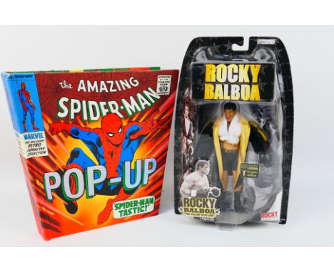 Jakks Pacific - Rocky - Candlewick Press - A Jakks Pacific unopened blister pack of Rocky Balboa vs Mason Dixon(79009) from t