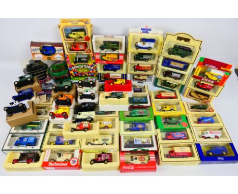 Lledo - Approximately 60 mainly boxed diecast model vehicles from Lledo. Lot includes Lledo DG204002 George Masons Spot Servi
