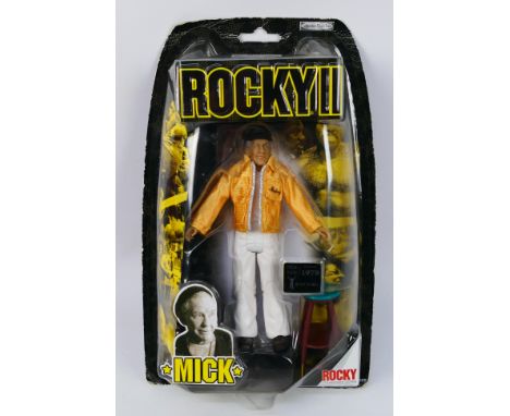 Jakks Pacific - Rocky - A Jakks Pacific unopened blister pack of Mickey Goldmill(79041) from the Rocky 2 Collector Series 200