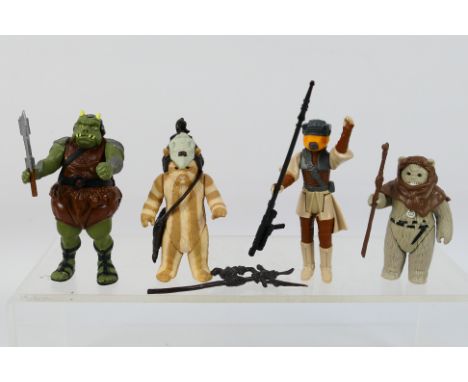 Kenner - Star Wars - An assortment of four unboxed vintage Star Wars Action figures from 1983 comprising of Princess Leia Org