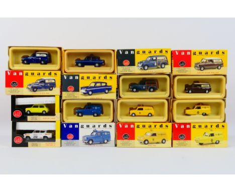 Vanguards - Nine boxed diecast vehicles from Vanguards. Lot includes Limited Edition VA13005 Vanguards Catalogue Mini; Limite