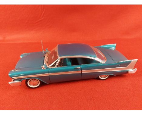 ERTL 1958 Plymouth, windscreen wiper detached. Scale 1:18.