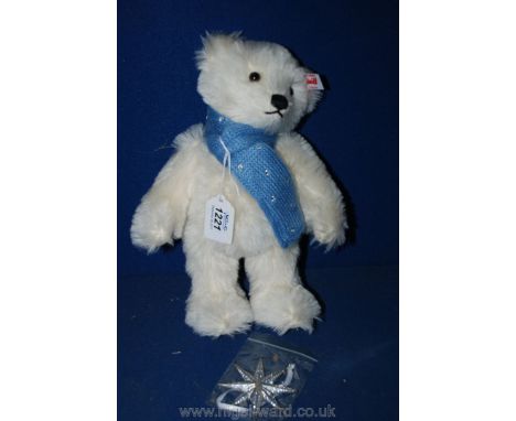 A white Steiff Teddy Bear "Kasper", 10 1/2" tall