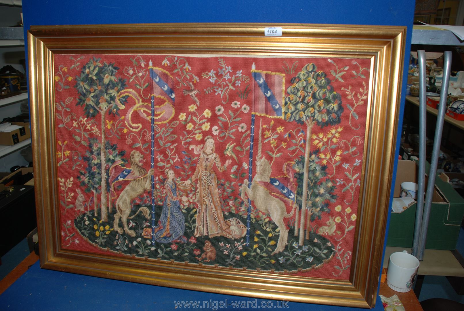 A framed Tapestry