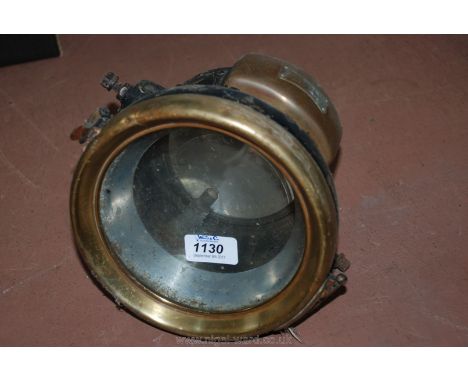 An old Lucas "King's Own" Vehicle Headlamp No. B343