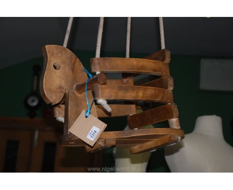 A Vintage Child's Swing Chair