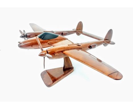 The P-38 Lightning is a twin-engine fighter aircraft developed by Lockheed Corporation during World War II. It is known for i