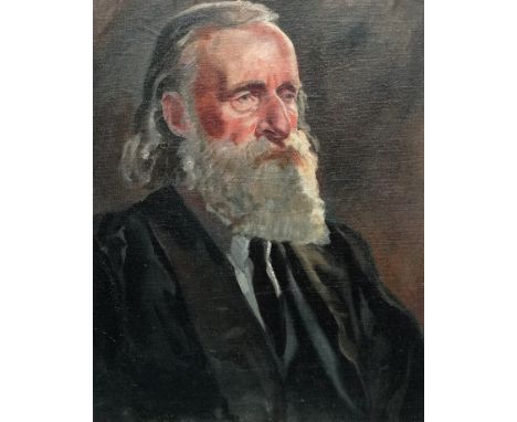 Portrait of a bearded gentleman Oil on canvas board Framed  Picture size 48 x 37.7cm  Overall size 60 x 50cm