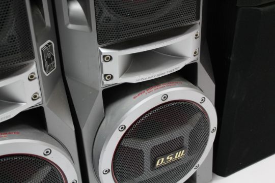 sony dsw speakers