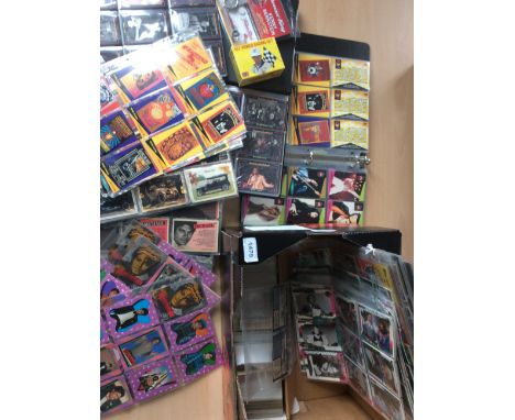 Mixed Lot Of Trading Cards To Include Football Interest, Star Pics, Back To The Future, Corvettes, Super Stars, Michael Jacks