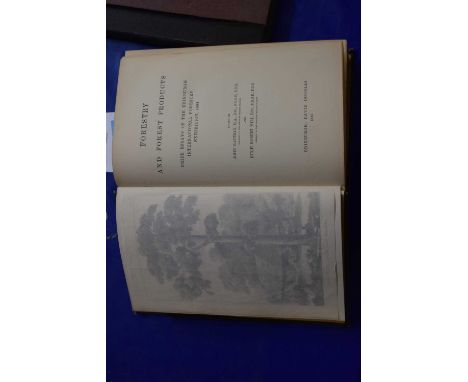 JOHN RATTRAY &amp; HUGH ROBERT MILL (Eds): FORESTRY AND FOREST PRODUCTS PRIZE ESSAYS OF THE EDINBURGH INTERNATIONAL FORESTRY 