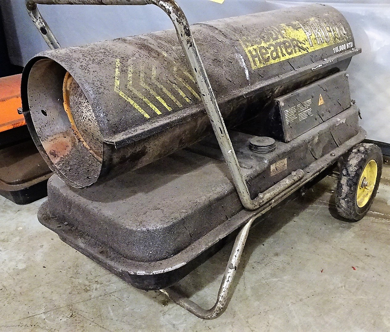 REDDY HEATER PRO 115, 115 BTU TORPEDO HEATER