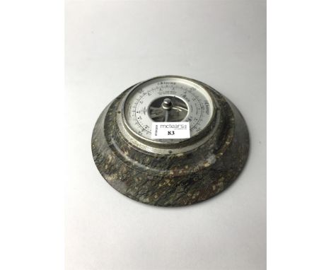 SMALL CIRCULAR WALL BAROMETER