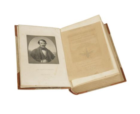 Livingstone, David Missionary travels and researches in South Africa. New York: Harper &amp; Brothers, 1868. 25th edition, 8v