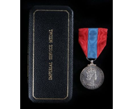 Elizabeth II Imperial Service Medal (Alice Ashworth), held in fitted case