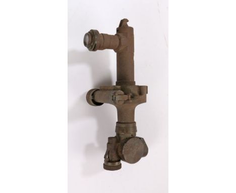 First World War German Sighting Telescope, marked 'R61 FMW, A.G. Hahn, Cassell, 7561, V1 18, DRP, /sMW 5236,
