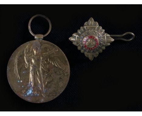 First World War British Victory Medal (CAPT. H.L. BRODIE) together with an officers rank star, the only reference we can find