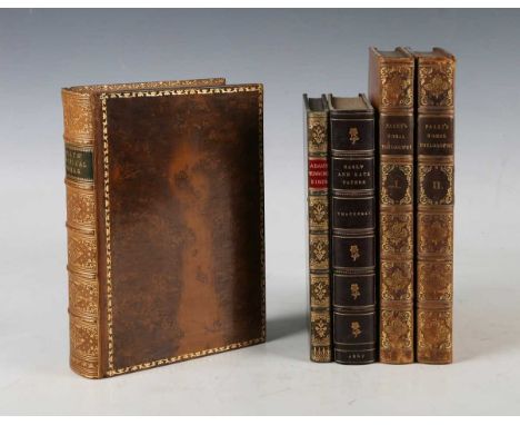 BINDINGS. – John KEATS. The Poetical Works… edited by Harry Buxton Forman. London: Reeves &amp; Turner, 1884. 8vo (189 x 125m