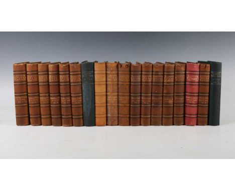 BOWDLER-SHARPE, R. (editor). Lloyds Natural History. London: Edward Lloyd, 1896. 15 vols. (of 16). 8vo (181 x 115mm.) Numerou