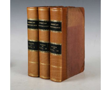 WILSON, Alexander. American Ornithology; or, The Natural History of the Birds of the United States… with a Continuation by Ch