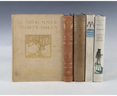 RACKHAM, Arthur (illustrator). – William SHAKESPEARE. A Midsummer-Night’s Dream. London: William Heinemann, 1908. First trade