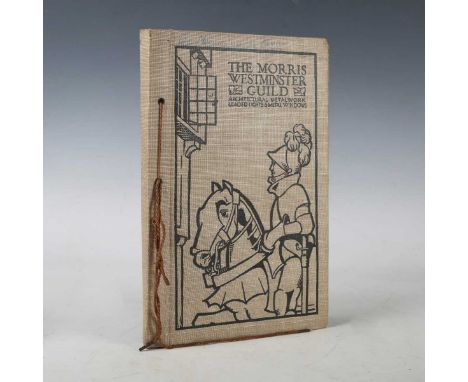 TRADE CATALOGUE. The Morris Westminster Guild. Rochester Row, London: Morris House, [circa 1930.] 4to (286 x 166mm.) Numerous