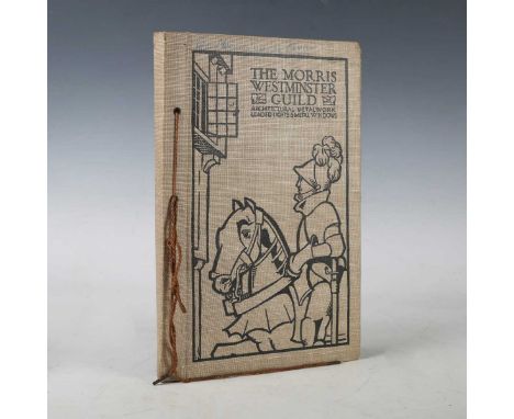 TRADE CATALOGUE. The Morris Westminster Guild. Rochester Row, London: Morris House, [circa 1930.] 4to (286 x 166mm.) Numerous