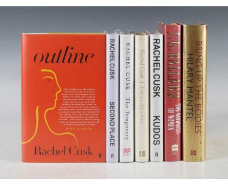 SIGNED BOOKS. – Rachel CUSK. Outline. London: Faber and Faber, 2014. First edition, third impression, signed by the author, 8