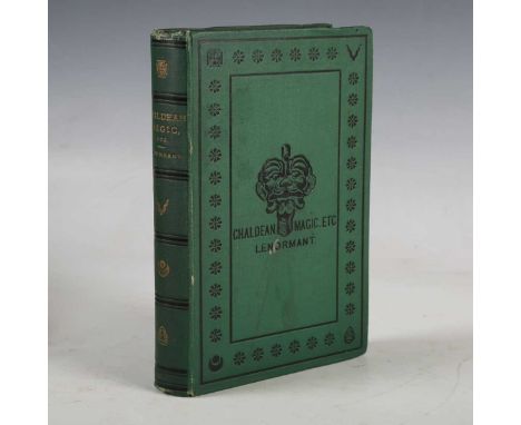 LENORMANT, François. Chaldean Magic: Its Origin and Development. London: Samuel Bagster and Sons, [1877]. First edition, 8vo 