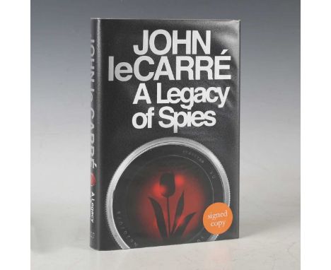 SIGNED BOOKS. – John le CARRÉ. A Legacy of Spies. London: Viking, 2017. First edition, signed by the author, 8vo (233 x 128mm