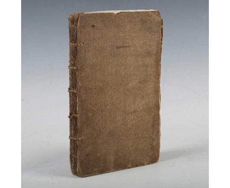 DUKE, J. The Compleat Florist. London: for J. Duke, to be sold by J. Robinson, 1747. 8vo (247 x 148mm.) Engraved title with f