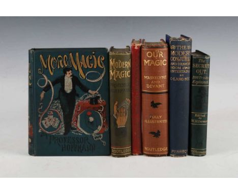 CONJURING. – [Angelo J. Lewis.] ‘Professor Hoffman’. More Magic. London: George Routledge and Sons, 1890. First edition, 8vo 