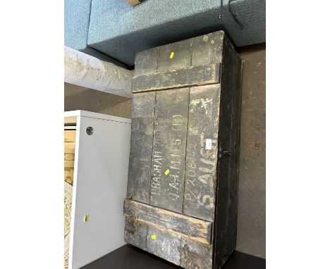 Vintage pine trunk 