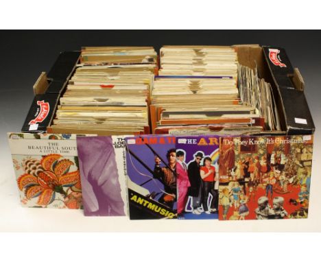 Vinyl Records - 7" singles including Marvin Gaye; The Happening; Heinze; Whitney Houston; Adam Ant; The Beautiful South; Fran