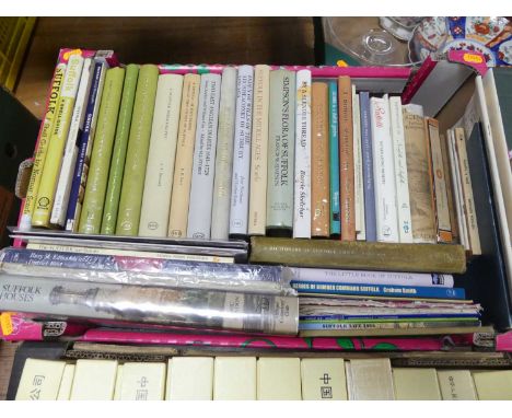A collection of vintage books, mainly related to Suffolk, to include architectural interest and bibliography 