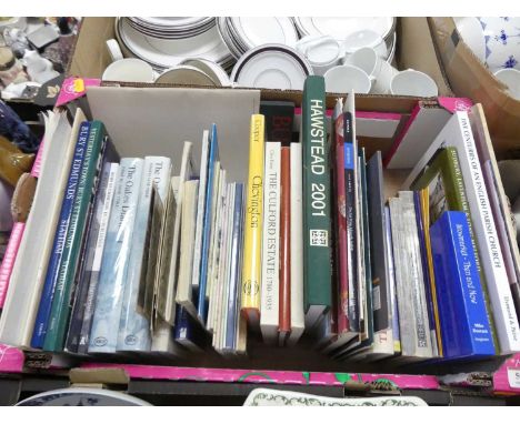 A collection of books, mainly related to Suffolk, to include architectural interest, and a Sotheby's auction catalogue for th