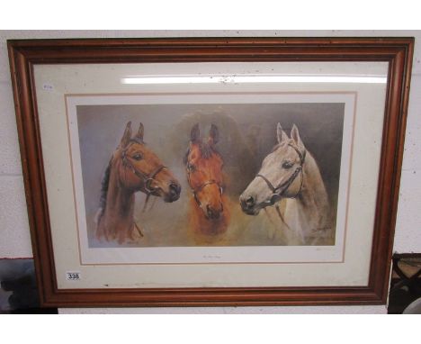 We Three Kings - horse racing print