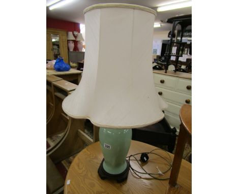 Large ceramic table lamp