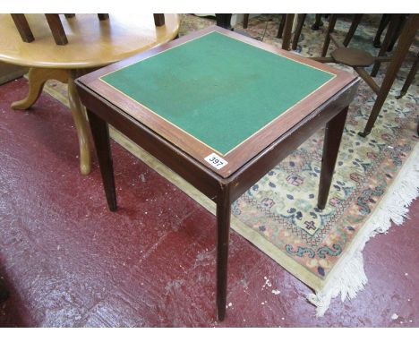 Small card table