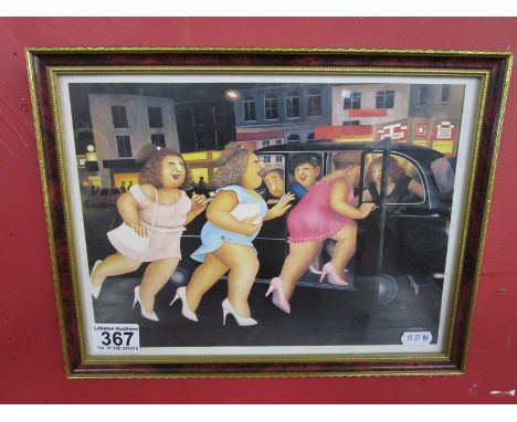 Small Beryl Cook print