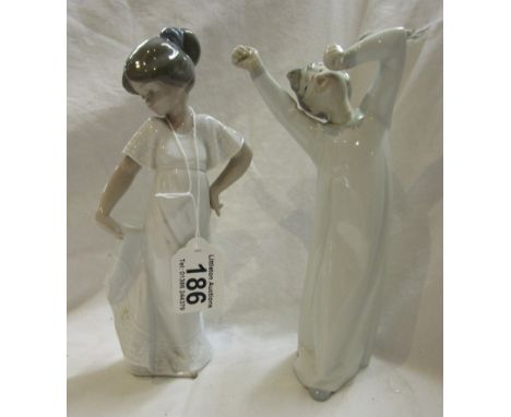 2 Lladro Nao figurines