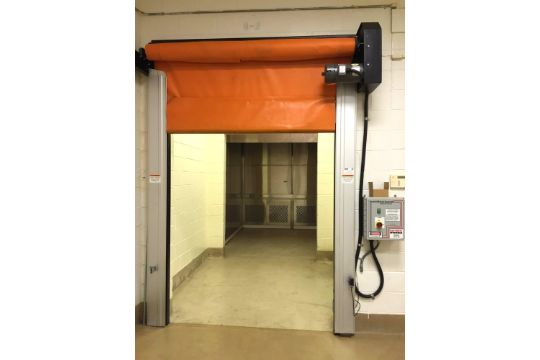Rite Hite Quick Acting Power Roll Up Door With Control Panel Sn