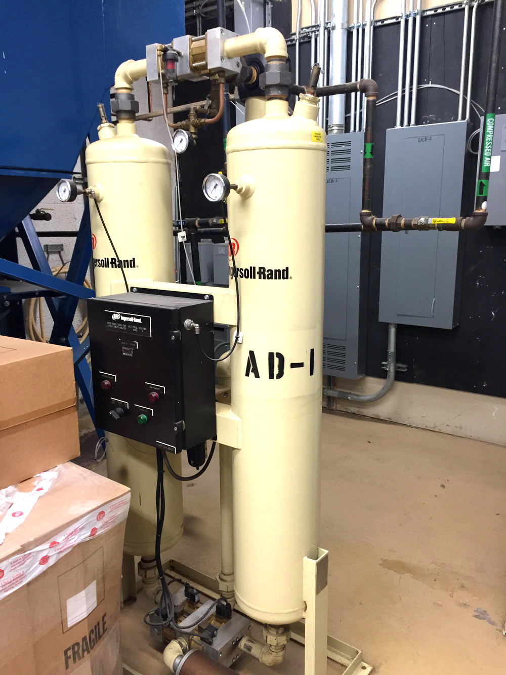 Ingersoll Rand Air Dryer, Model TZ220EMS. ALL EQUIPMENT IS SOLD AS IS, WHERE IS LOAD OUT FEE