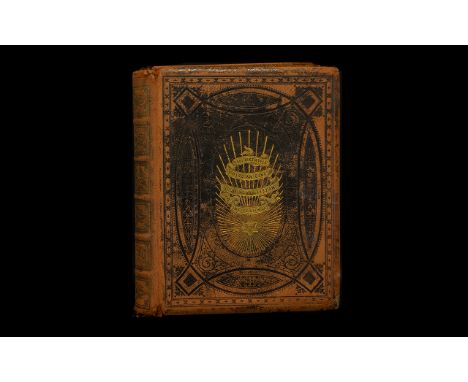 Large Antique Bible by Rev. John Brown, Old &amp; New Testaments.  Large leather-bound bible with illustrations and additiona