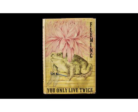 James Bond 'You Only Live Twice' Hardback Book with Cover by Ian Fleming.  First Edition, published by Jonathan Cape Ltd 1963