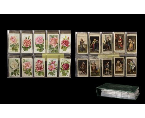 Large Collection of Vintage Cigarette Cards from Will's, Player's &amp; Ogden's.  Housed in an album, this collection contain